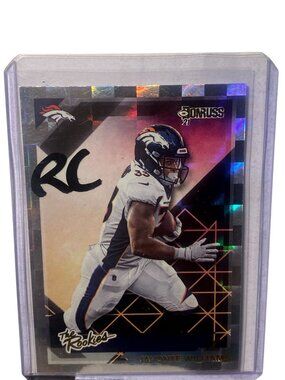 2021 Panini Donruss Javonte Williams Rookie Card TR-JWI Denver Broncos RC